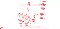 GAMBA STERZO/PONTE SOPRA (2) (BAJA) per Honda XLR 250 BAJA Whit speed warning light 1994