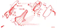 COPERTURA LATO (CRF250RL/RLA) per Honda CRF 250 RALLYE 2018