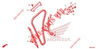 CATENA CAMMA/TENSIONE per Honda CRF 250 R 2018