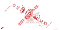 ALBERO A GOMITI/PISTONE/ BILANCIERE(2) per Honda CRF 250 R 2018