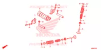 ALBERO A CAMME/VALVOLA per Honda CB 125 R ABS 2019