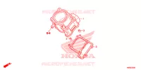 CILINDRO per Honda CB 125 R ABS 2019