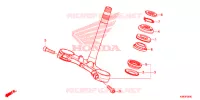 GAMBA STERZO/PONTE SOPRA per Honda CB 125 R ABS 2019