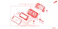 INDICATORE COMBINAZIONE per Honda CB 125 R ABS 2019