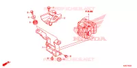 CILINDRO MAESTRO FRENO/MODULATORE ABS per Honda MSX 125 ABS 2018