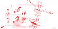 CONDOTTO MANIGLIA per Honda MSX 125 ABS 2018