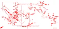POMPA FRENO ANTERIORE per Honda MSX 125 ABS 2018