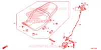 SEDILE SINGOLO(2) per Honda MSX 125 ABS 2018