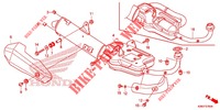 SMORZATORE SCARICO(2) per Honda MSX 125 ABS 2020