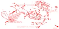 SMORZATORE SCARICO(2) per Honda MSX 125 ABS 2018
