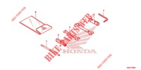 UTENSILI/SCATOLA BATTERIA per Honda MSX 125 ABS 2020