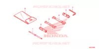 UTENSILI/SCATOLA BATTERIA per Honda MSX 125 ABS 2018