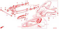 BRACCIO OSCILLANTE/CASSA CATENA per Honda MSX 125 2018