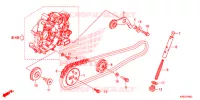 CATENA CAMMA/TENSIONE per Honda MSX 125 2018
