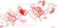 COPERTURA ANTERIORE/FILTRO ARIA per Honda MSX 125 2018