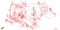 COPERTURA CASSA MANOVELLA/ GENERATORE(2) per Honda MSX 125 2018