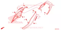 SEDILE/RIPARO POSTERIORE per Honda MSX 125 2018