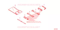 UTENSILI/SCATOLA BATTERIA per Honda MSX 125 2018