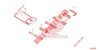 UTENSILI/SCATOLA BATTERIA per Honda GROM 125 2018