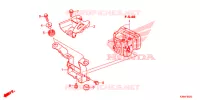 CILINDRO MAESTRO FRENO/MODULATORE ABS per Honda GROM 125 ABS 2018