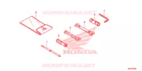 UTENSILI/SCATOLA BATTERIA per Honda GROM 125 ABS 2018
