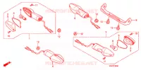 FRECCIA LAMPEGGIATORE per Honda CBF 125 2010