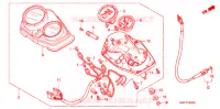 INDICATORE COMBINAZIONE (CBF125M9/A) per Honda CBF 125 2010