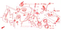 SERBATOIO COMBUSTIBILE per Honda CBF 125 2010