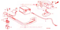 UTENSILI/SCATOLA BATTERIA per Honda CBF 125 2010