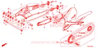 BRACCIO OSCILLANTE/CASSA CATENA per Honda CB 300 R ABS 2018
