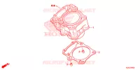 CILINDRO per Honda CB 300 R ABS 2018
