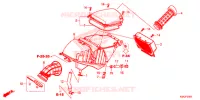 COPERTURA ANTERIORE/FILTRO ARIA per Honda CB 300 R ABS 2018