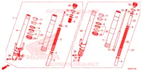 FORCELLA ANTERIORE per Honda CB 300 R ABS 2018