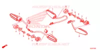 FRECCIA LAMPEGGIATORE per Honda CB 300 R ABS 2018