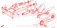 BRACCIO OSCILLANTE/CASSA CATENA per Honda CB 300 R ABS 2018