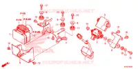 CILINDRO MAESTRO FRENO/MODULATORE ABS per Honda CB 300 R ABS 2018