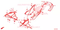 COPERTURA LATO/COPERTURA SERBATOIO per Honda CB 300 R ABS 2018
