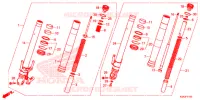 FORCELLA ANTERIORE per Honda CB 300 R ABS 2018