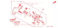 CALIBRO FRENO POSTERIORE per Honda CBR 125 2007