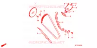 CATENA CAMMA/TENSIONE per Honda CBR 125 2007