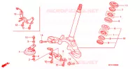 GAMBA STERZO/PONTE SOPRA per Honda CBR 125 2007