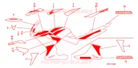 MARCHIO/STRISCIA  per Honda CBR 125 2007