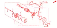 MOTORE AVVIAMENTO per Honda CBR 125 2007