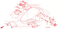 PARAFANGO ANTERIORE per Honda CBR 125 2007