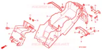 PARAFANGO POSTERIORE per Honda CBR 125 2007