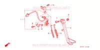 POSTEGGIO LATERALE per Honda CBR 125 2007