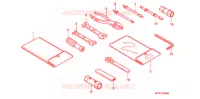 UTENSILI/SCATOLA BATTERIA per Honda CBR 125 2007