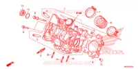 CILINDRO/TESTATA per Honda NC 750 S ABS, BLACK 2018