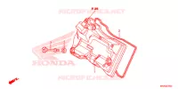 COPERTURA TESTA CILINDRO per Honda NC 750 S ABS, BLACK 2018