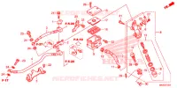 POMPA FRENO POSTERIORE (NC750SA/SD) per Honda NC 750 S ABS, BLACK 2018
